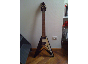 Epiphone Korina Flying V 7-String - Ebony