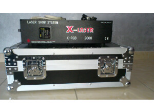Laser Diffusion x laser 2w rgb full color ilda