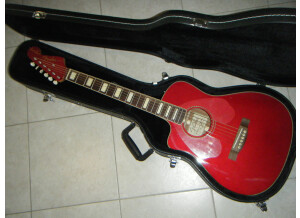 Fender Artist Design Dick Dale Signature Malibu SCE LH - Surfin' Red