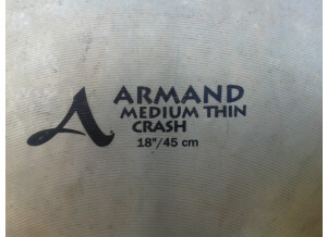 Zildjian Armand Medium Thin Crash 18" (55082)