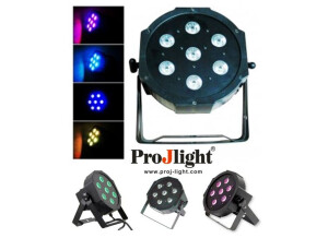 PR Lighting Lot de 8pcs Slim PAR compact LED 7X10W