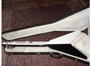 Gibson Rudolf Schenker Flying V - Split Black and White (81704)