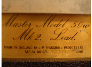 Marshall 2204 JCM800 Master Volume Lead [1981-1989] (84322)