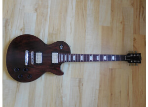 Gibson Les Paul Studio LPJ DLX - Worn Brown Chocolate (26623)