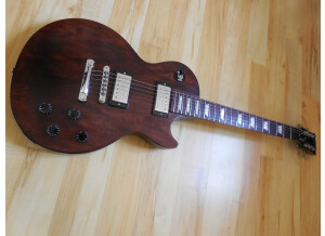 Gibson Les Paul Studio LPJ DLX - Worn Brown Chocolate (77698)