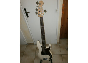 Fender American Standard Precision Bass V - Olympic White Rosewood