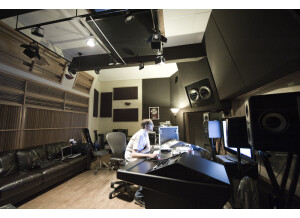 Interlace Audio-Kris Crummett in control room