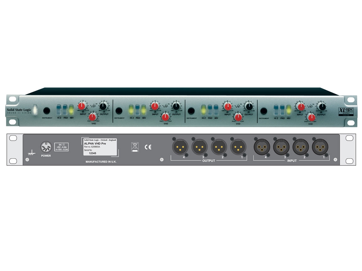 SSL XLogic Alpha VHD Pre