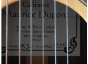 Maurice Dupont DR30H