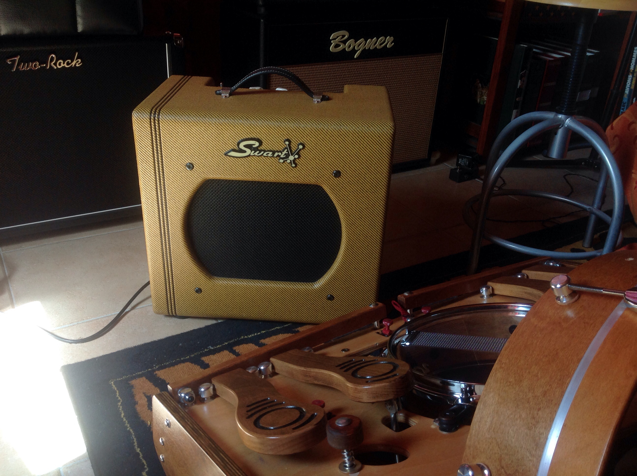 Swart Amplifier Co Space Tone Reverb Tweed