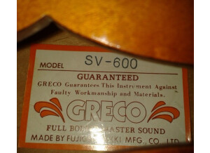 Greco SV600