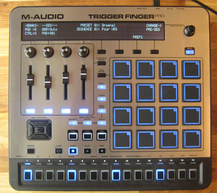 M-Audio Trigger Finger Pro