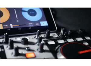 Cross DJ MIDI control Phablet detail