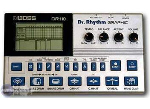 Boss DR-110 Dr. Rhythm Graphic (38876)
