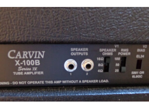 Carvin X100B Head Serie IV
