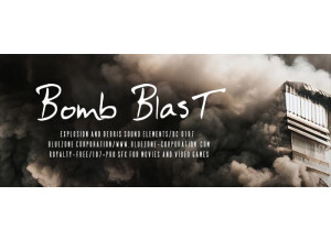 Bomb blast explosion and debris sound elements ban home 700x282