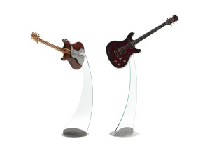 Floating Guitar Stand + guitars RGB