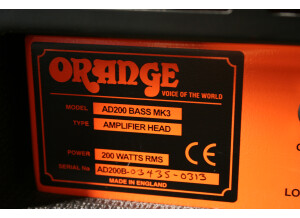 Orange AD200B MKIII - Black