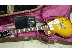 Gibson 1958 Les Paul Plain Top Reissue VOS - VOS Iced Tea