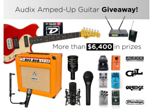 Audix Amped Up Contest