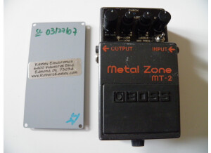 Boss MT-2 Metal Zone - Twilight Zone - Modded by Keeley (47739)
