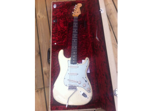 Fender Custom Shop Limited Edition '62 Stratocaster Brazilian Rosewood Relic - Olympic White