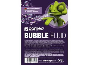 Cameo BUBBLE FLUID 5L