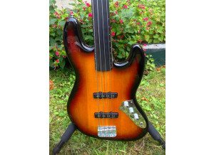 Squier Vintage Modified Jazz Bass Fretless - 3-Color Sunburst Fretless Ebonol