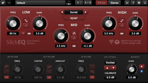 Variety of Sound / Tokyo Dawn Labs SlickEQ 