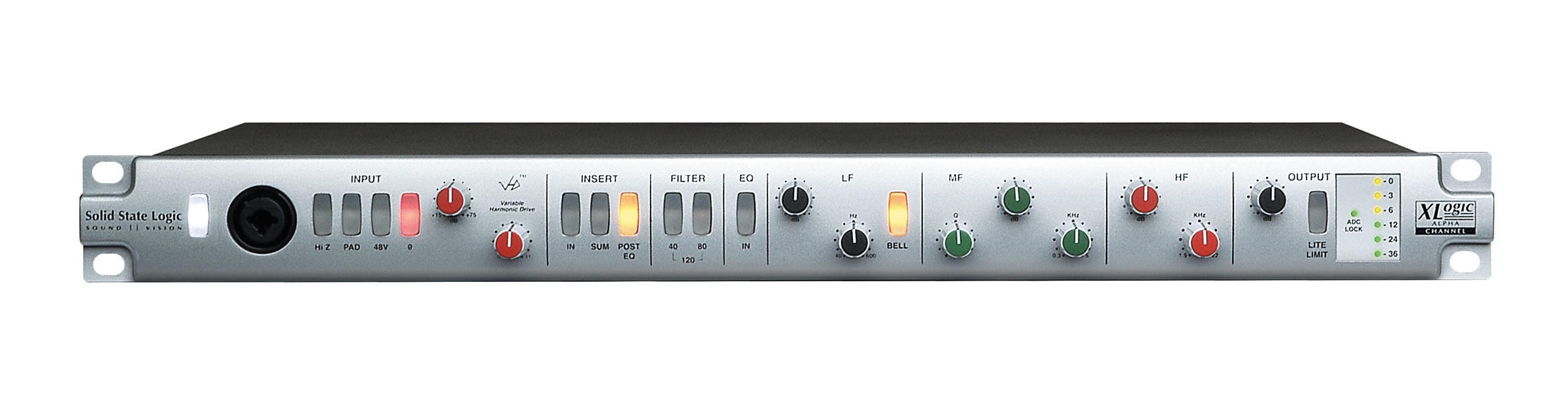 SSL XLogic Alpha Channel