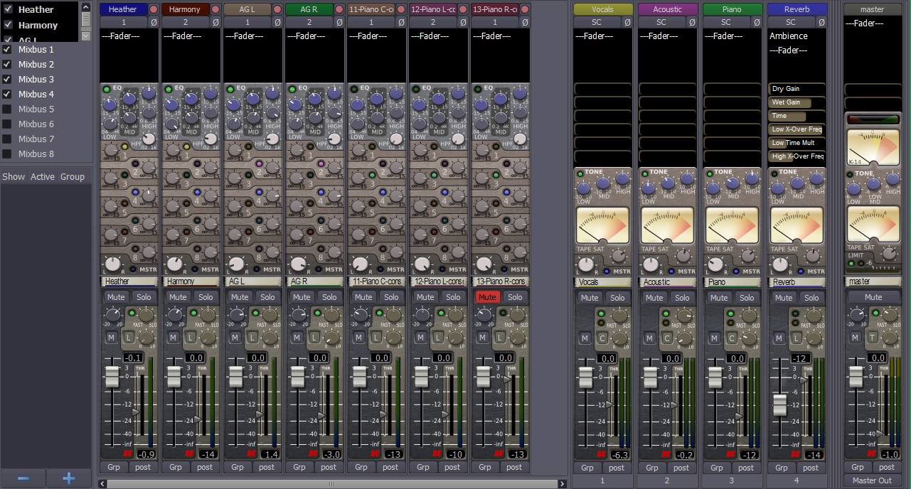 Harrison Audio Mixbus 2.0