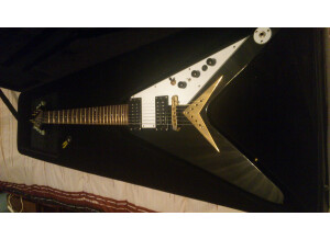 Epiphone Korina Flying V 7-String - Ebony