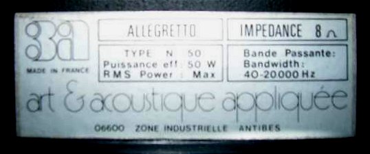 3a Allegretto N 50