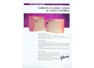 Gibson Gold Chorus (26502)