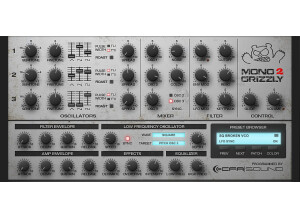 SCREEN CFA SOUND MONOGRIZZLY 2 GREY
