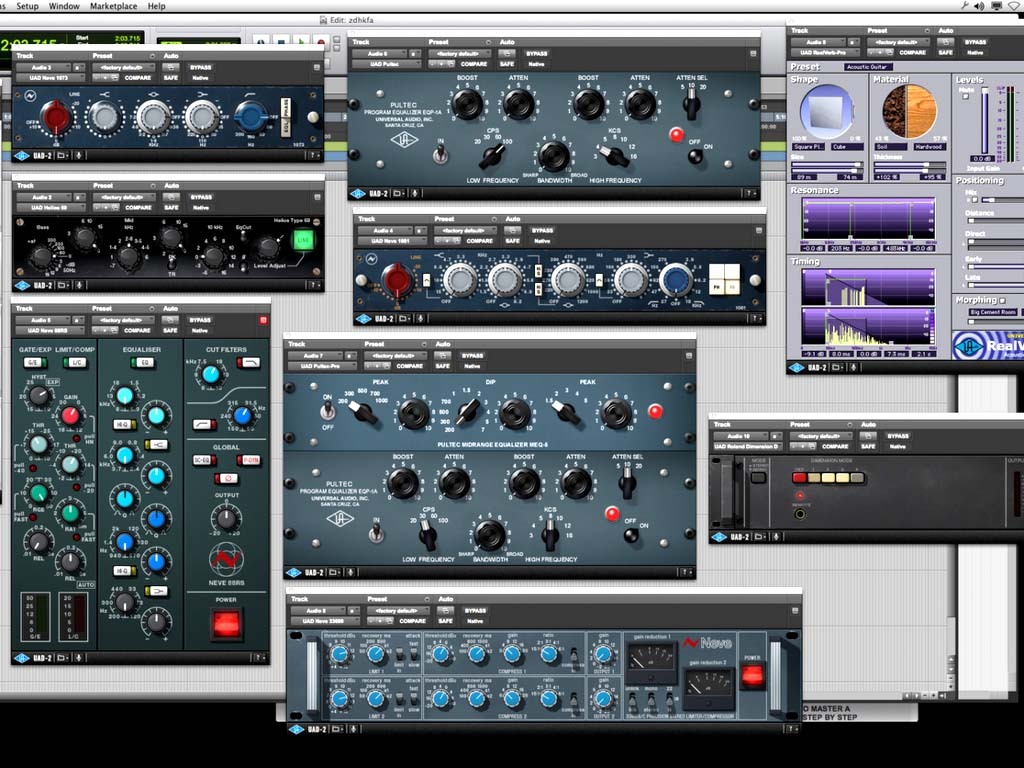 Plug-ins de traitement au mixage