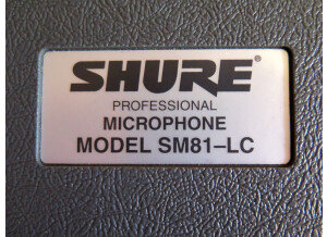Shure SM81-LC (11733)
