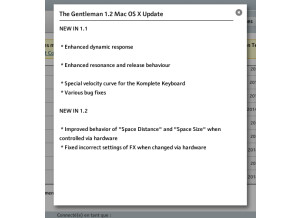 gentleman NI update