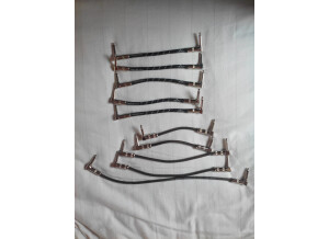 Fender Custom Shop Performance Series Patch Cable Black Tweed 6''