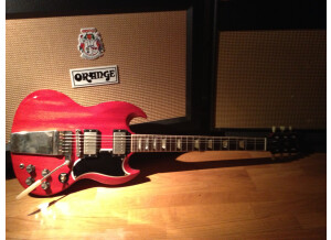 Gibson '61 SG réissue US-Vibrola-plaque lyre (59426)