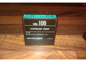 Yamaha VRC-106 DX7 voice ROM synthesizer group (17606)