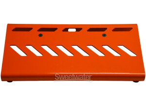Gator Cases Orange Aluminum Pedal Board; Small w/ Carry Bag
