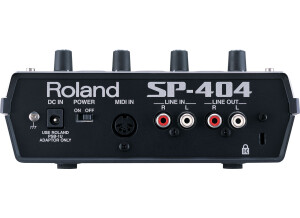 Roland SP-404 Façade Arrière