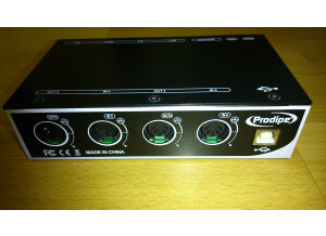 Prodipe USB MIDI Interface 4in/4out