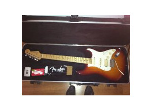 Fender American Deluxe Stratocaster FMT HSS - Amber Rosewood