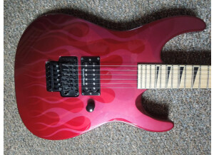 Jackson DK2M Dinky 1H Red Ghost Flames Limited Edition (82322)