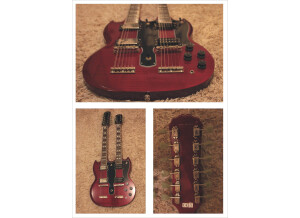 Epiphone Limited Edition 2014 G-1275 Double Neck - Cherry