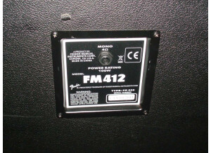 Fender FM 412SL Enclosure (8701)