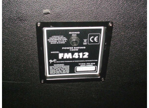 Fender FM 412SL Enclosure (8701)