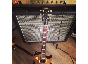 Gibson Les Paul Studio '50s Tribute Humbucker - Satin Gold Top Dark Back (97110)